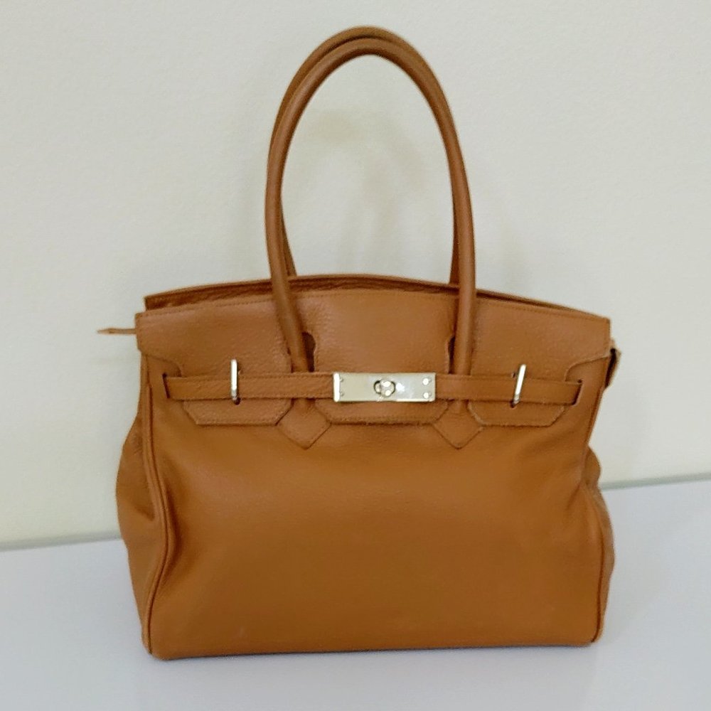 Carla Mancini Leather Handbag
